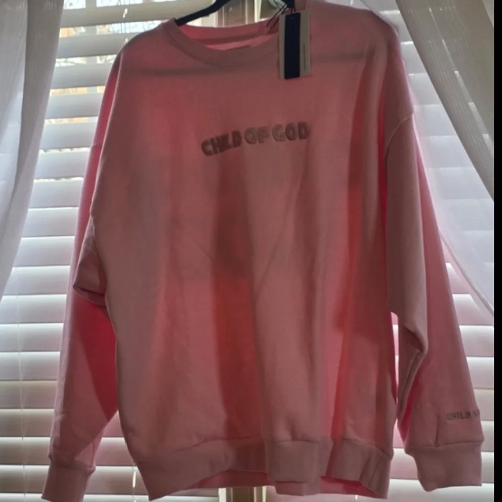 ESSENCE BETTER UNSAID Pink Long Sleeve Shirt (Child OF GOD.) No Tags - Picture 8 of 9